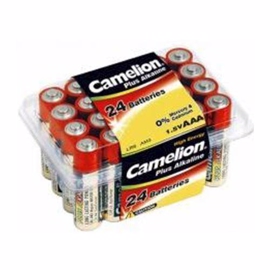 Camelion LR03/AAA alkaliska batterier förpackning med 24 st.